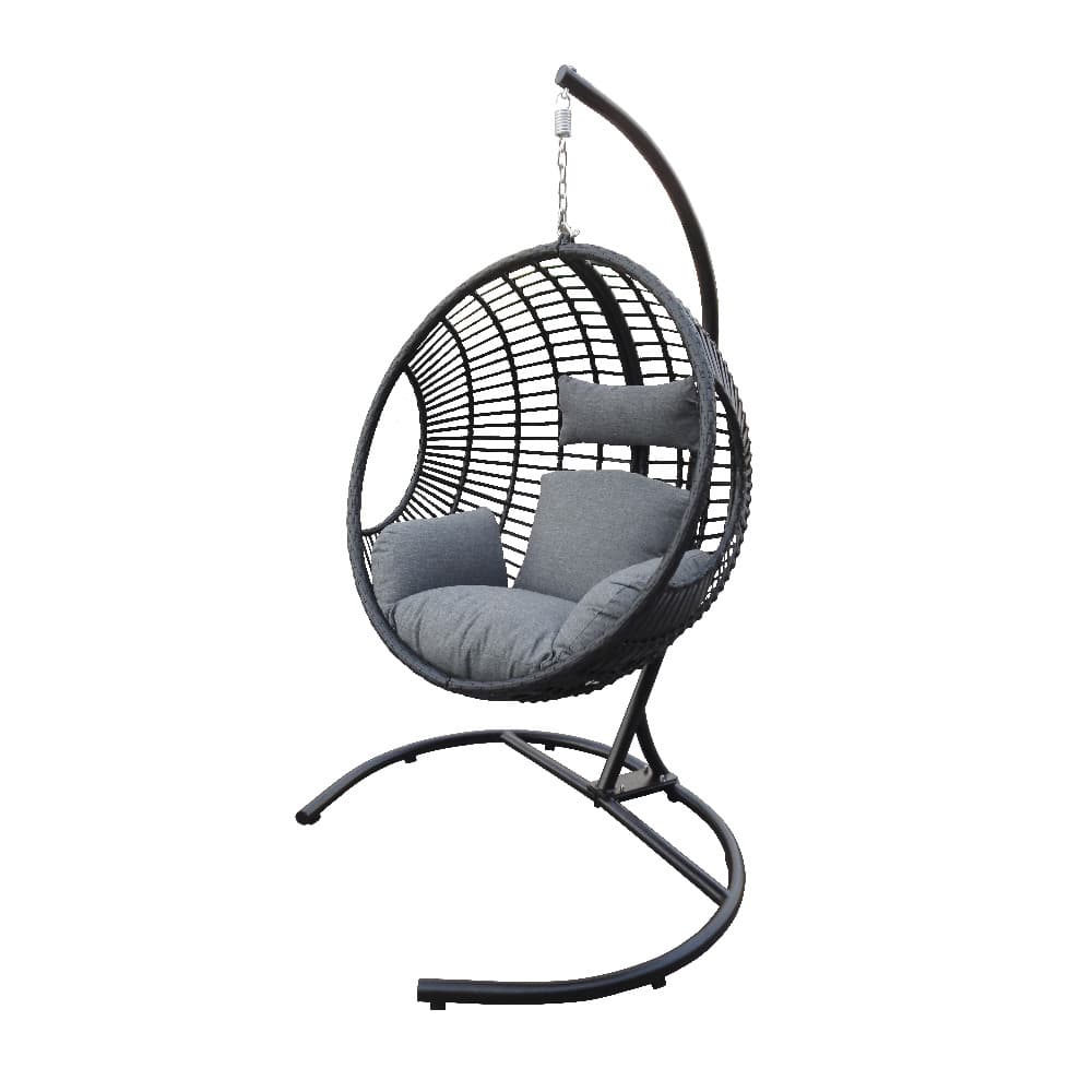 SenS-Line Dusty relax hängmatta stol - Svart / Grå