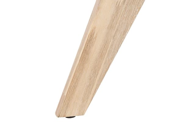 8-sits Utomhus Trädgårdsmöbler Bord med 8 Stolar i Grå Färg av Fibercement och Ljusa Ben av Acaciaträ i Modern Stil