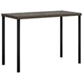 Miniatyrbillede 6 af 11: vidaXL sofasæt med hynder 5 dele L-facon polyrattan brun