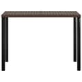 Miniatyrbillede 7 af 11: vidaXL sofasæt med hynder 5 dele L-facon polyrattan brun