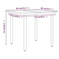 Miniatyrbilde 8 av 8: vidaXL Hagespisegruppe med puter 3 deler beige og svart