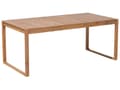 Miniatyrbild 4 av 11: Trädgårdsmöbelset Brun Akaciaträ 6 Platser Väderbeständig Klassisk Design