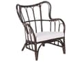Miniatyrbillede 11 af 11: Loungesæt Brun Natur Rattan og Hvid Bomuld Polyester 67 / 43 cm 2 Personers Lænestole Indendørs Udendørs Hynder Havesæt Sideborde Boho Dekor