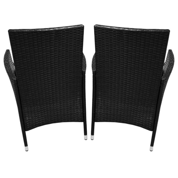 Jardí Rattan Møbelgruppe i Bistro stil forskellige farver
