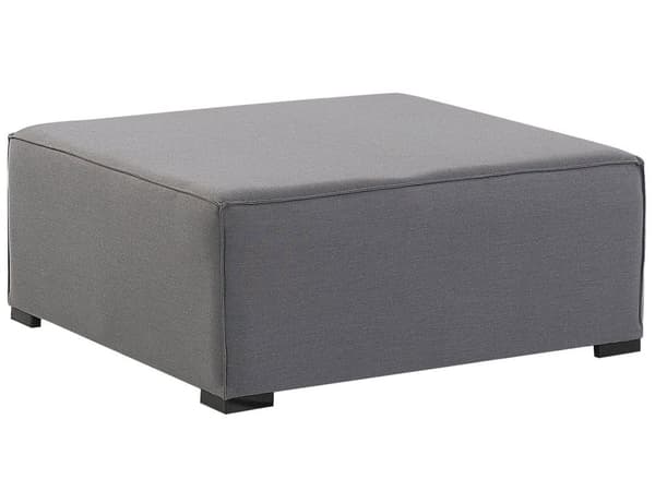 Ulkosohva harmaa 320 x 250 x 65 cm polyesteri alumiini seitsemälle oikea rahi UV-kestävä