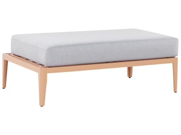 Loungegrupp Grå Aluminium Polyester 6-sits Soffa och 2 Soffbord Utomhus