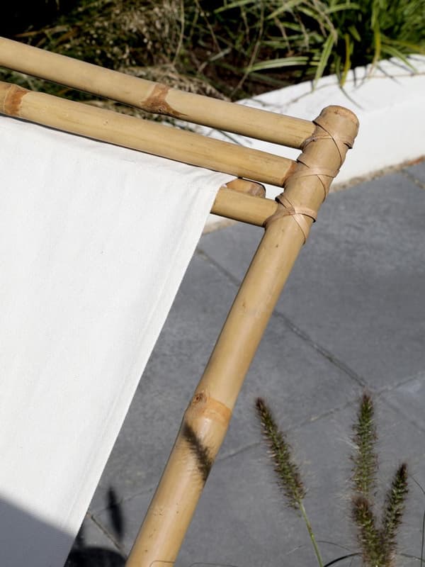 Lyon solstol set om 2 bambu