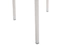 Miniatyrbilde 11 av 11: Hagemøbelsett Hvit Svart Flammet Basalt 180 x 90 cm 6-seter Hage Bordplate Moderne Terrasse