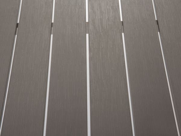 Hagemøbelsett Grå Aluminiumsramme Utendørs Spisegruppe 3 Deler Bordplate 2 Benker