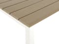 Miniatyrbilde 11 av 11: Loungesett Hvit Grønn Aluminium Kunsttre 5-seters sofa Sofabord Sidebord Moderne design Hagemøbler Sittegruppe Utendørs
