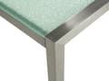 Miniatyrbilde 11 av 11: Utendørs spisegruppe Grå 8 stoler 220 x 100 cm Bordplate i glass Trippel plate Hagemøbler Spisestoler Spisebord