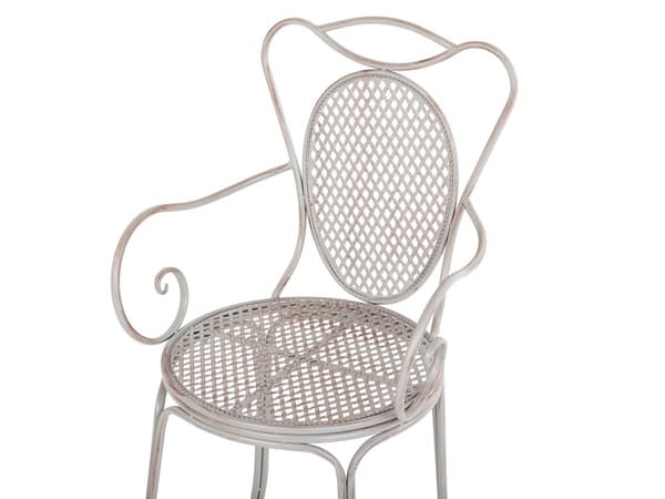 Bistrosett Grå Metall 2-seter Balkong Terrasse Hage Romantisk