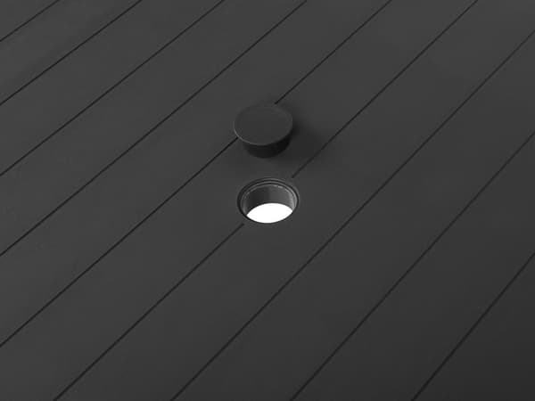 Hagesett Gråt Firkantet bord 80 x 80 cm 4 stabelbare stoler 4 seter Minimalistisk