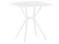 Miniatyrbilde 5 av 11: Kaffesett Hvit Plast 2 Stoler 1 Bord Moderne Vanntett Hage Balkong