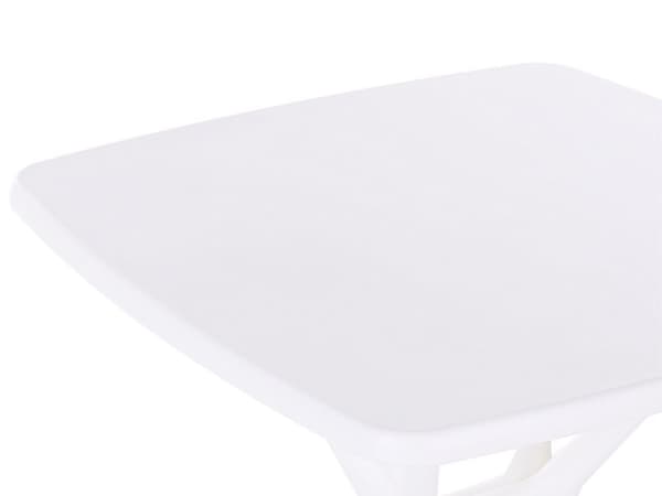 Kaffesett Hvit Plast 2 Stoler 1 Bord Moderne Vanntett Hage Balkong