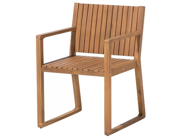Hage Spisesett Brun Akasietre 8 Seter Værbestandig Klassisk Design
