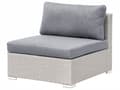 Miniatyrbild 11 av 11: 2 Delar Trädgård Loungegrupp Grå med Kuddar 5-sits Soffa Soffbord Högervänd