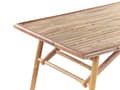 Miniatyrbild 6 av 8: Trädgårdsbord Bambu Ljust Trä 120 x 70 cm Hopfällbart Utomhus Rektangulärt Naturlig Modern Boho