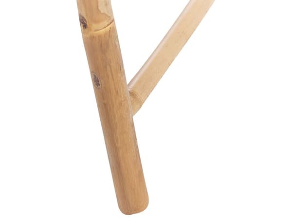 Trädgårdsbord Bambu Ljust Trä 120 x 70 cm Hopfällbart Utomhus Rektangulärt Naturlig Modern Boho