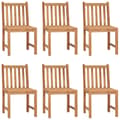 Miniatyrbilde 3 av 11: vidaXL Utendørs spisestue 7 deler heltre teak