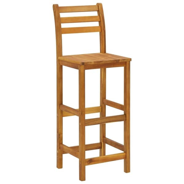 vidaXL Hagebarsett 5 deler heltre akasie