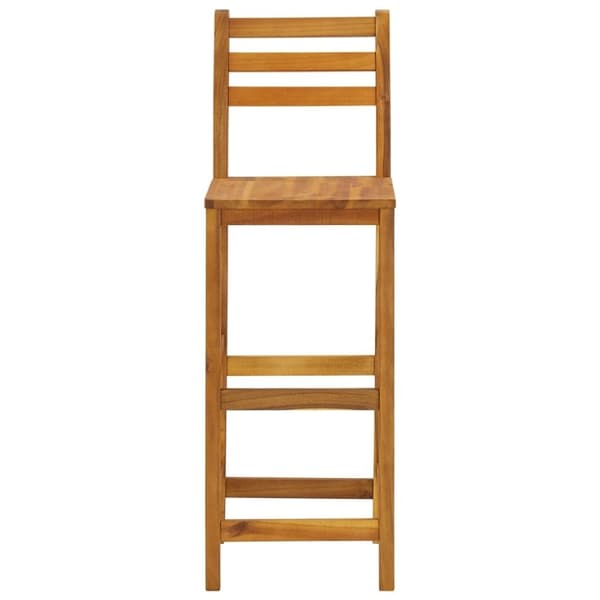 vidaXL Hagebarsett 5 deler heltre akasie