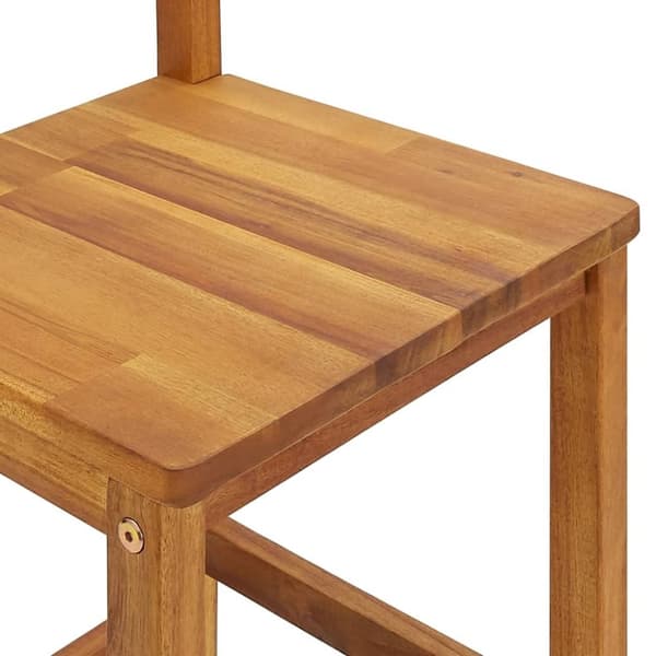 vidaXL Hagebarsett 5 deler heltre akasie