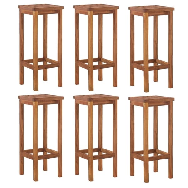 vidaXL Hagebarsett 7 deler heltre akasie