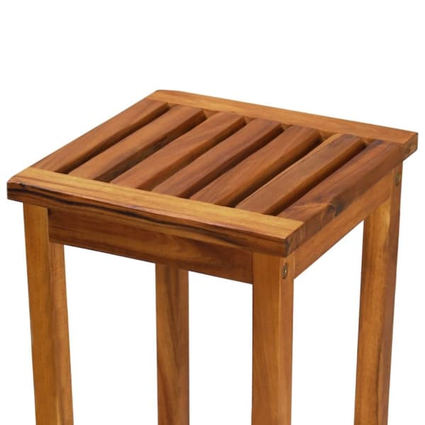 vidaXL Hagebarsett 7 deler heltre akasie
