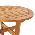 Miniatyrbilde 8 av 11: vidaXL Hagebarsett 5 deler i heltre akasie