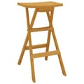 Miniatyrbilde 6 av 9: vidaXL Foldbart barsett 3 deler heltre teak
