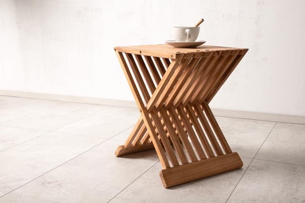 Ghana hage cafebord teak.