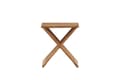 Miniatyrbillede 2 af 4: Ghana have cafebord teak.