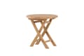 Miniatyrbild 1 av 4: Kenya trädgård cafebord Ø50cm teak.