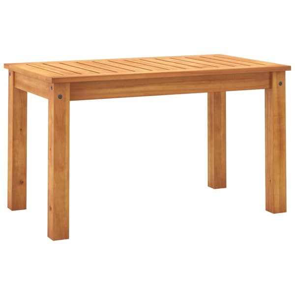 vidaXL Loungegrupp med dynor 4 delar konstrotting och massivt trä