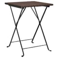 Miniatyrbillede 5 af 11: vidaXL foldbart bistrosæt 3 dele polyrattan brun