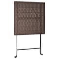 Miniatyrbillede 7 af 11: vidaXL foldbart bistrosæt 3 dele polyrattan brun