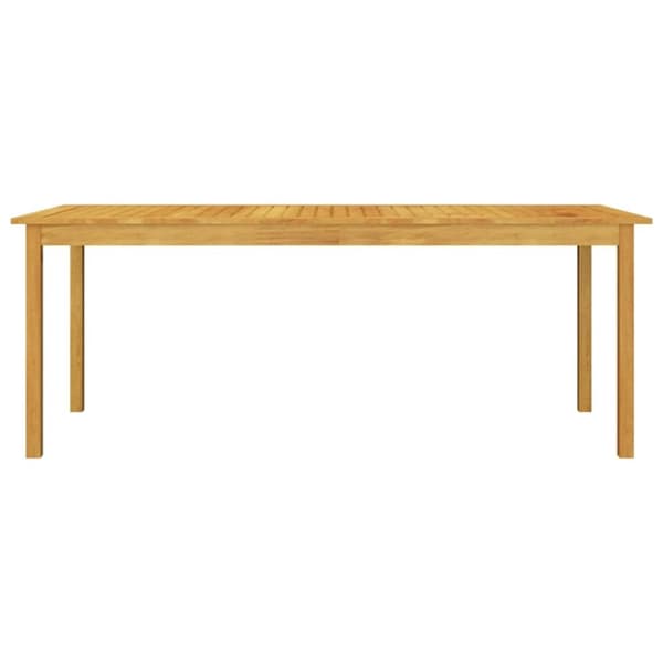 vidaXL Utendørs spisestue 11 deler beige