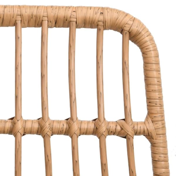 vidaXL spisebordssæt til haven 3 dele polyrattan