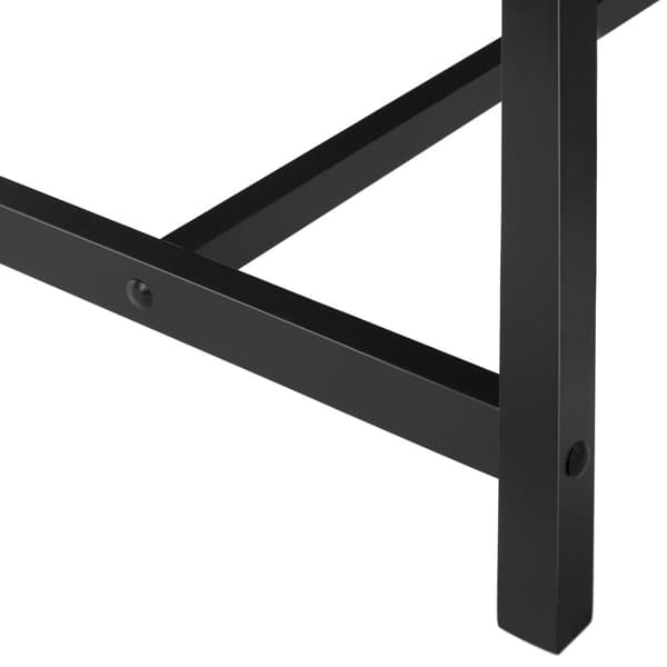 Polyrattan barbord Lovas 161x64,5x99,5cm - grå