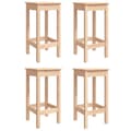 Miniatyrbilde 6 av 10: vidaXL Hagebarsett 5 deler heltre furu