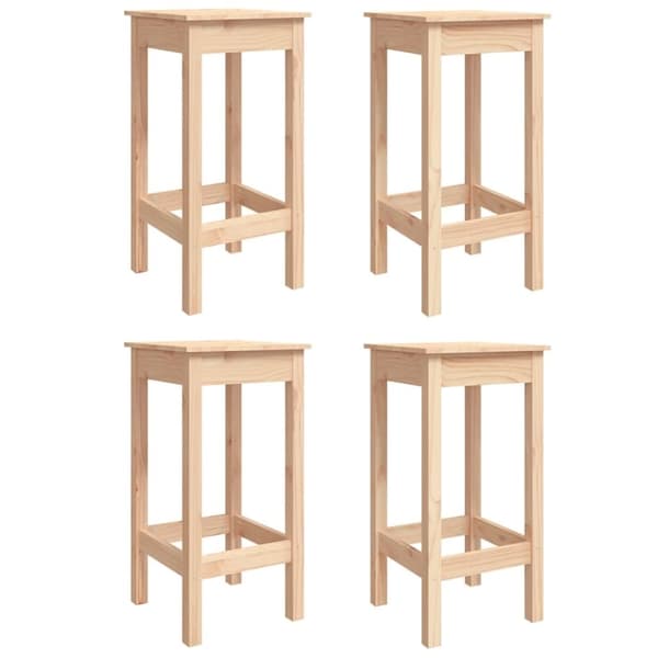vidaXL Hagebarsett 5 deler heltre furu