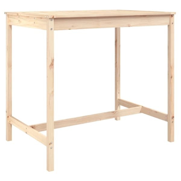 vidaXL Hagebarsett 5 deler heltre furu