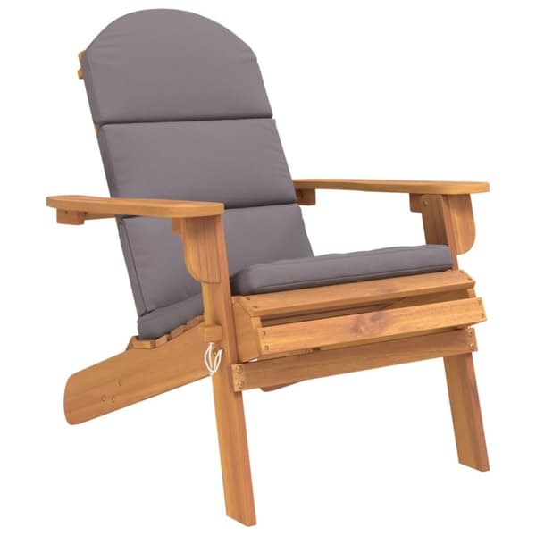 vidaXL Adirondack-loungesæt til haven 3 dele massivt akacietræ