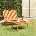 Miniatyrbillede 1 af 9: vidaXL Adirondack-loungesæt til haven 2 dele massivt akacietræ