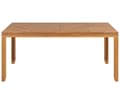 Miniatyrbilde 9 av 10: Utendørs spisegruppe Lyst akasietre Bord 180 x 90 cm 6 stoler med armlener Rustikk stil Hagemøbler Uteplass