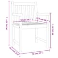 Miniatyrbilde 10 av 11: vidaXL Hagespisegruppe 5 deler heltre akasie