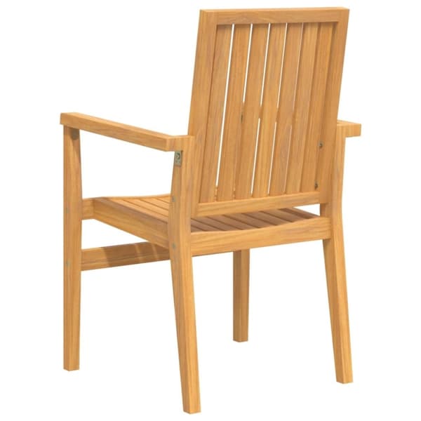 vidaXL Hagespisegruppe 5 deler heltre teak