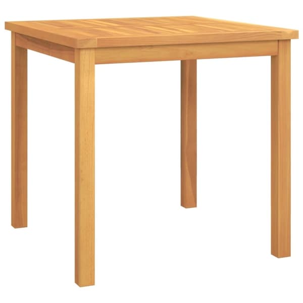 vidaXL Hagespisegruppe 5 deler heltre teak