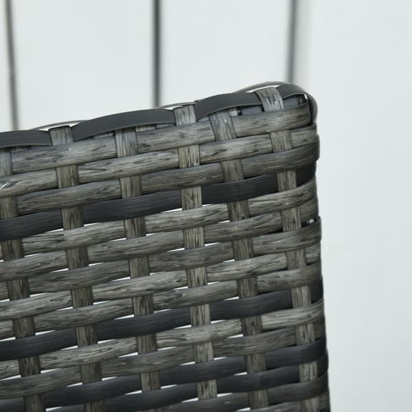 Rootz 5-delt havesæt med hynder - Grå - Pp, Metal, Polyester - 24,8 cm x cm x 29,92 cm